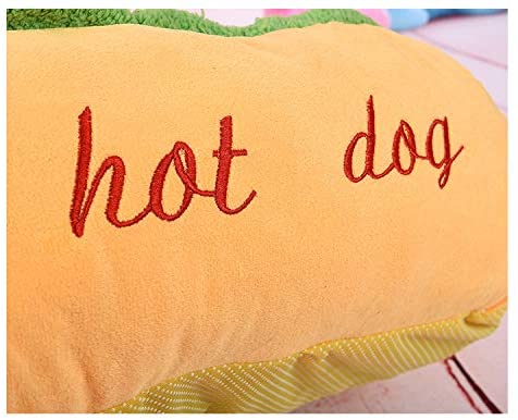 Hot Dog Shaped Pet Bed