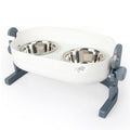 Lifestyle 4 Pet -3 In 1 Height Adjustable Stainless Steel Elevated Double Bowls