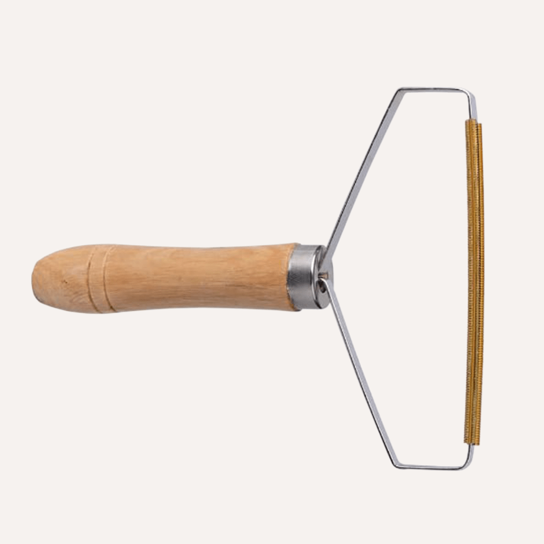 Tilley + Me Effective Pet Hair Lint Remover made from Beech Wood- Eco-Friendly & Reusable