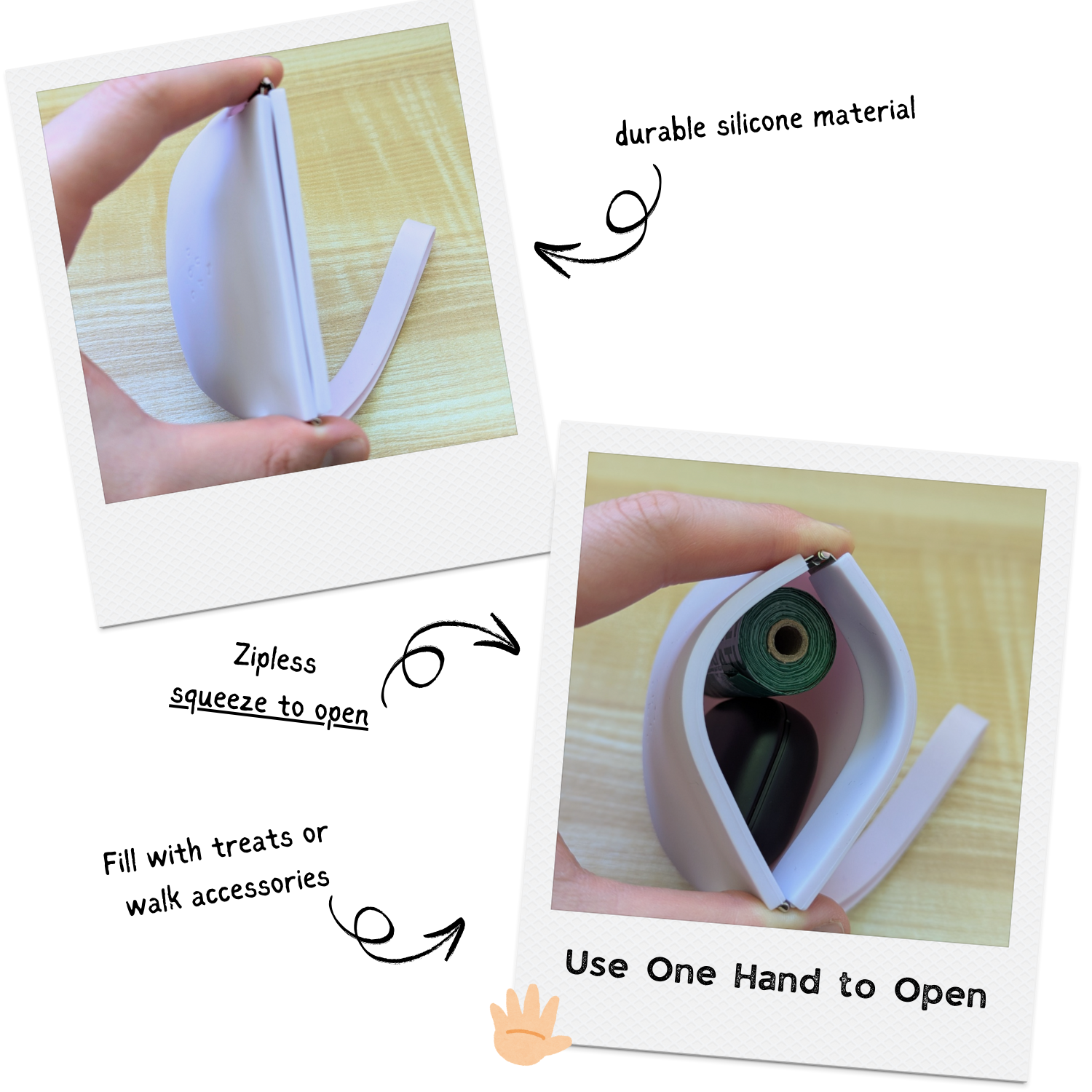 One-Hand Treat Training Pouch