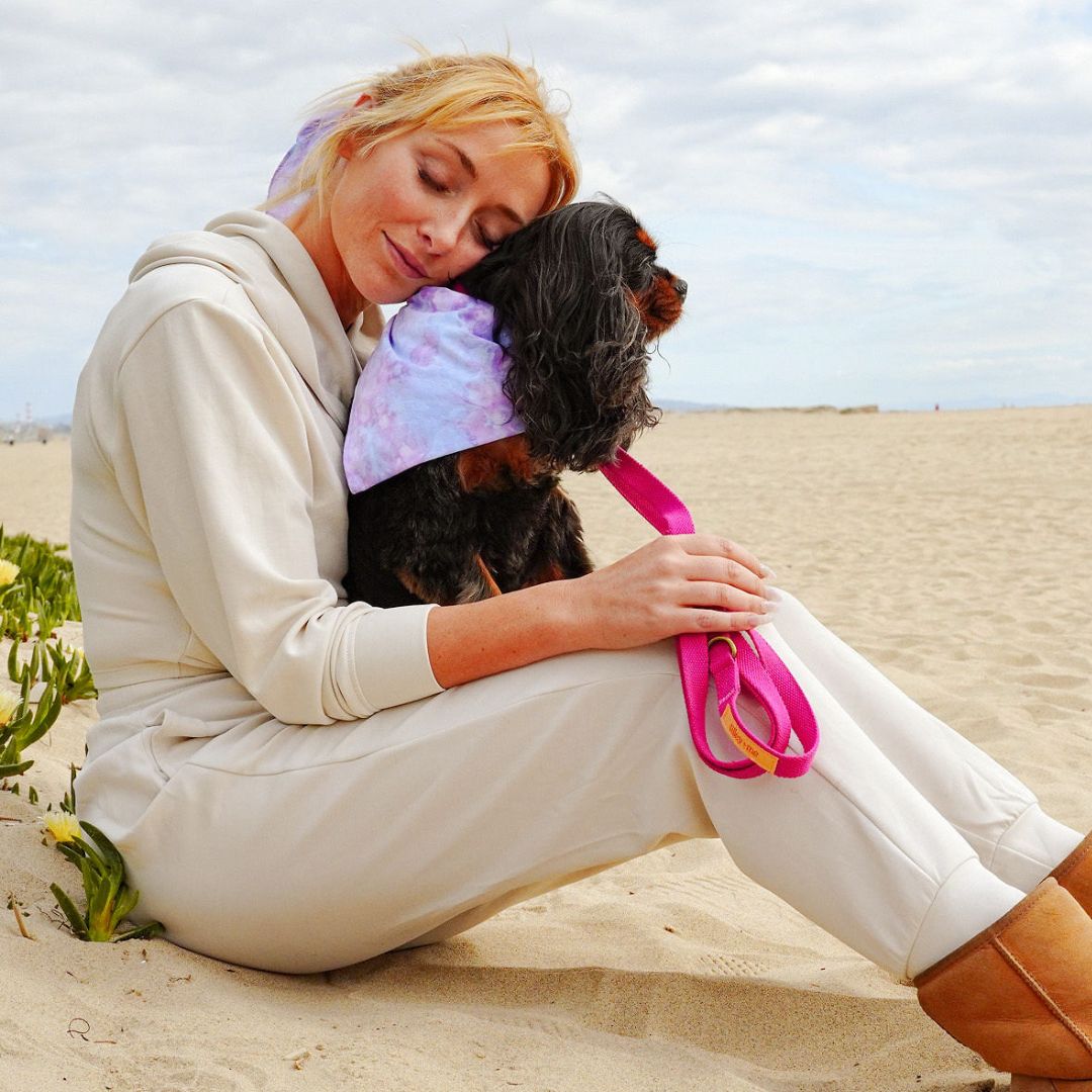 Tilley + Me Hemp Cotton Dog Leash - Durable, Sustainable, Adjustable, Lightweight & Soft