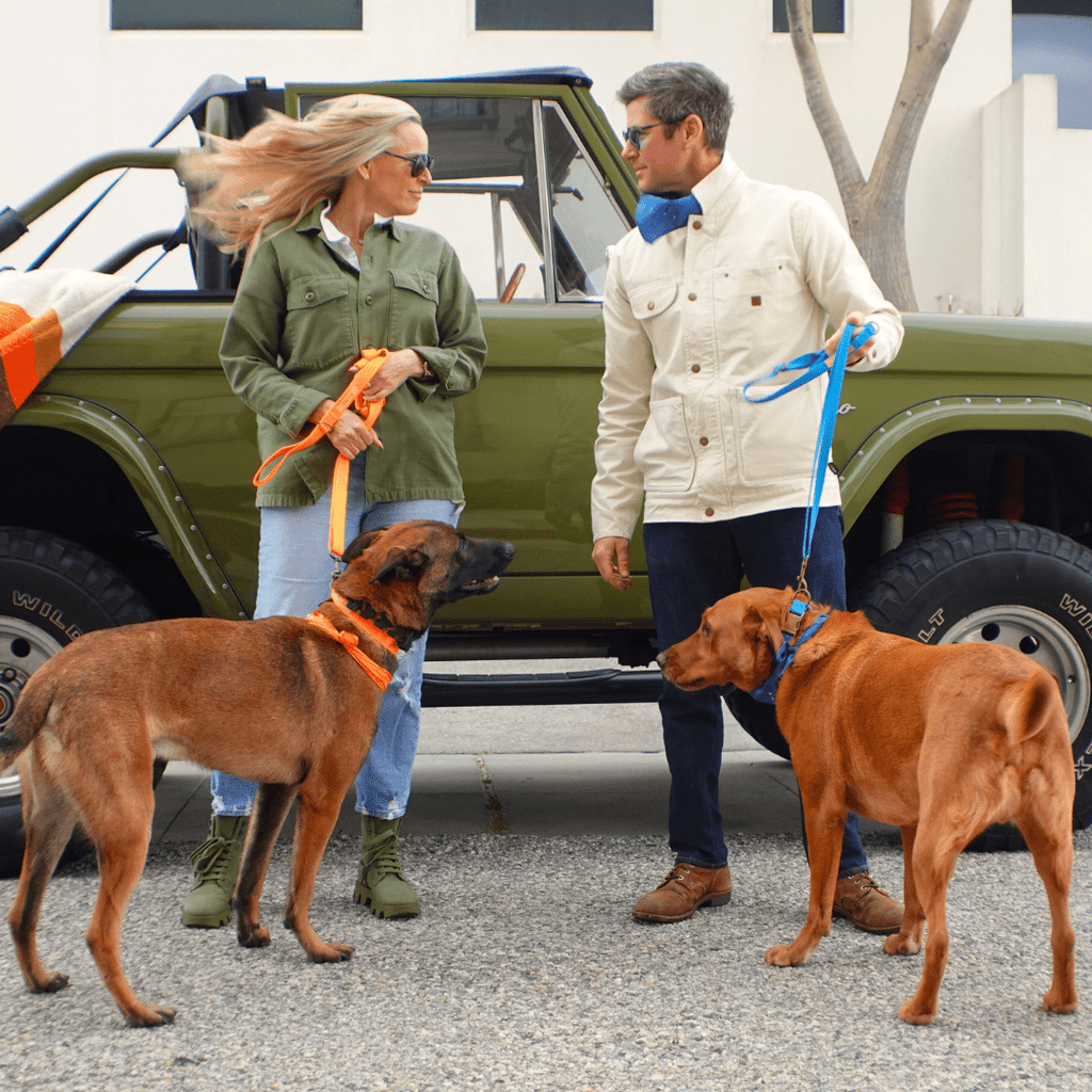 Tilley + Me Hemp Cotton Dog Leash - Durable, Sustainable, Adjustable, Lightweight & Soft