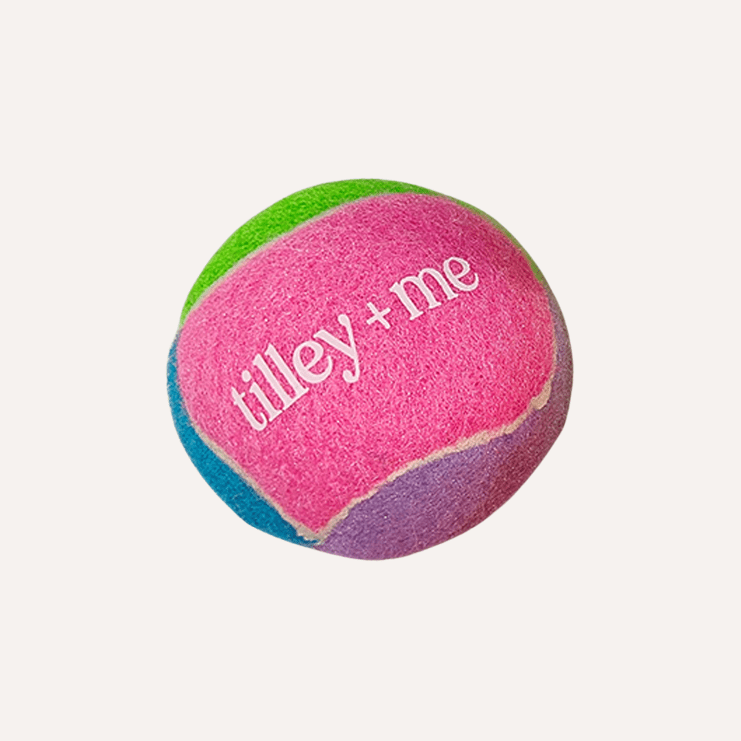 Tilley + Me Tennis Ball for Dogs