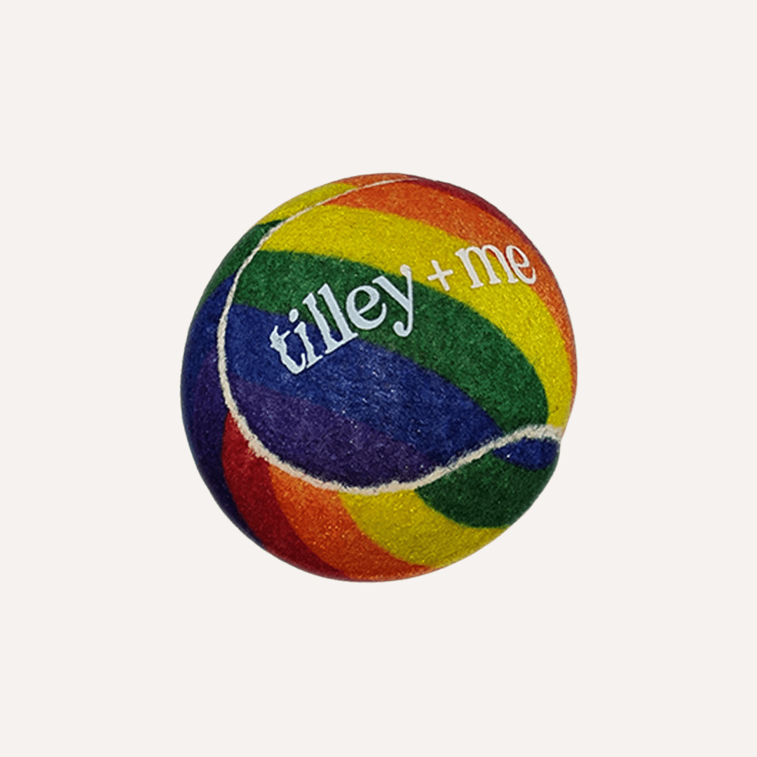Tilley + Me Tennis Ball for Dogs
