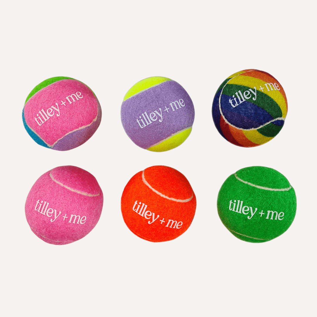 Tilley + Me Tennis Ball for Dogs