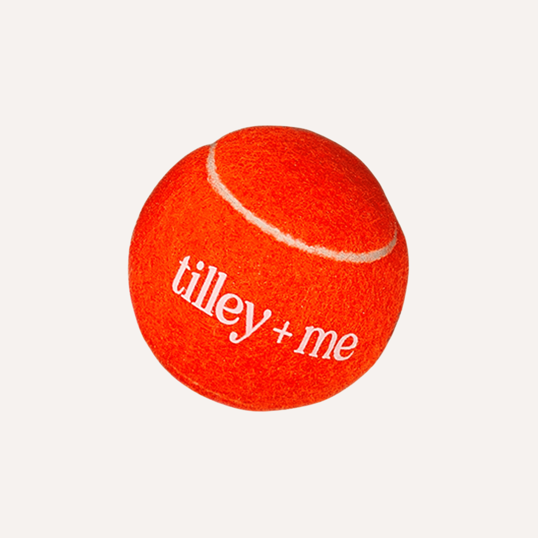 Tilley + Me Tennis Ball for Dogs